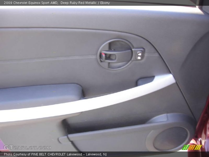 Deep Ruby Red Metallic / Ebony 2009 Chevrolet Equinox Sport AWD