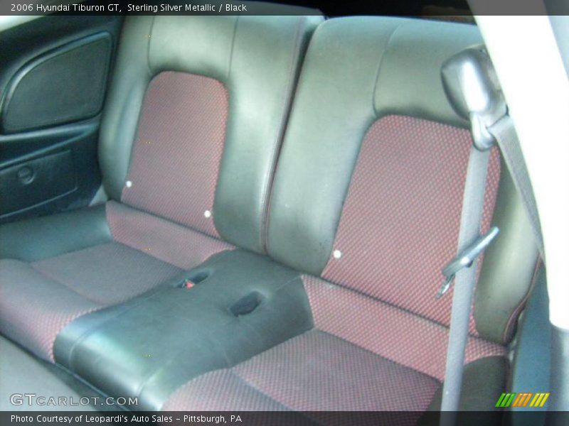 Sterling Silver Metallic / Black 2006 Hyundai Tiburon GT