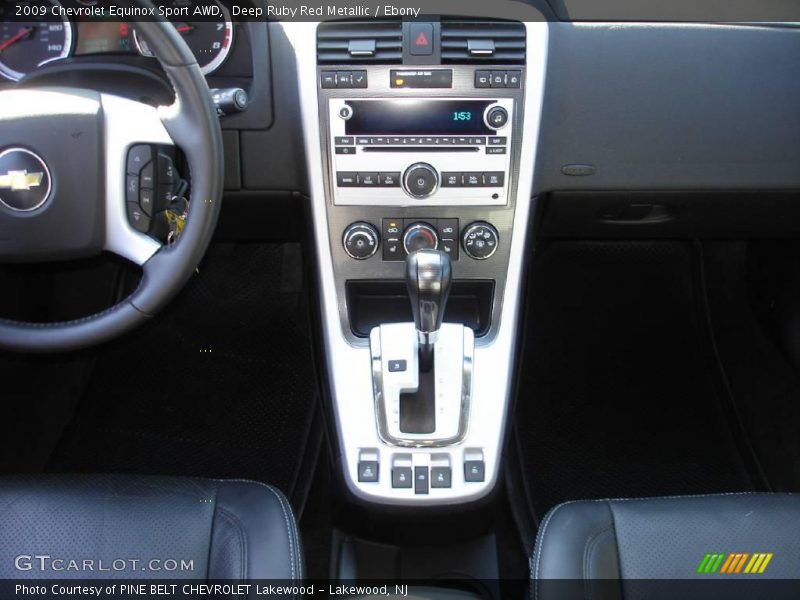 Deep Ruby Red Metallic / Ebony 2009 Chevrolet Equinox Sport AWD