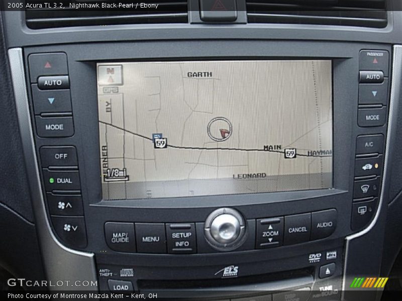 Nighthawk Black Pearl / Ebony 2005 Acura TL 3.2