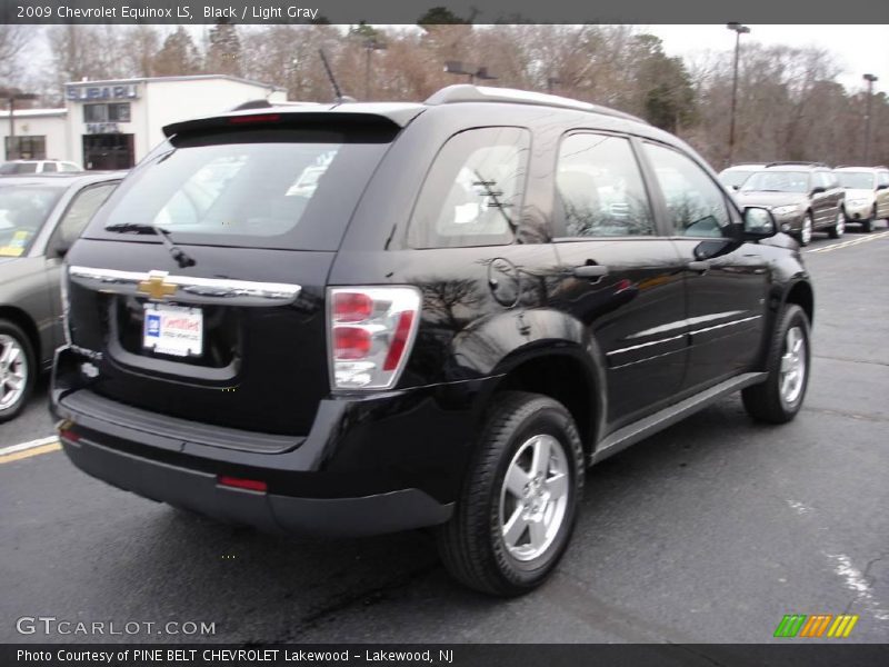 Black / Light Gray 2009 Chevrolet Equinox LS