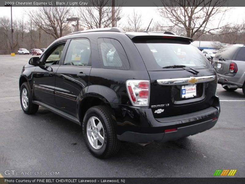 Black / Light Gray 2009 Chevrolet Equinox LS