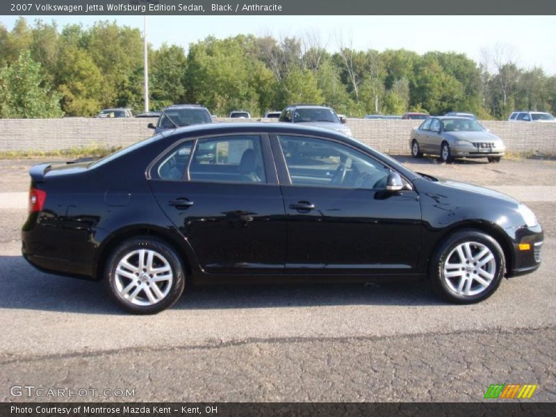 Black / Anthracite 2007 Volkswagen Jetta Wolfsburg Edition Sedan