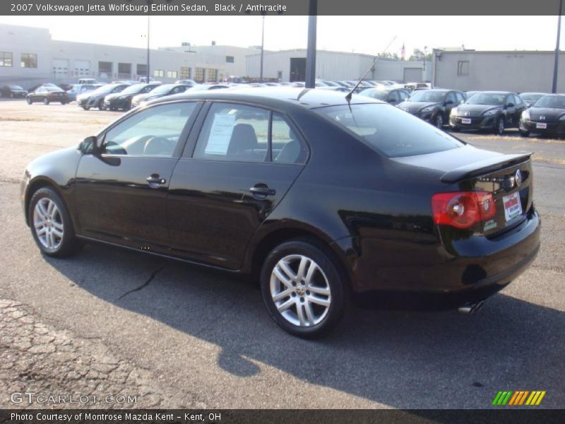 Black / Anthracite 2007 Volkswagen Jetta Wolfsburg Edition Sedan