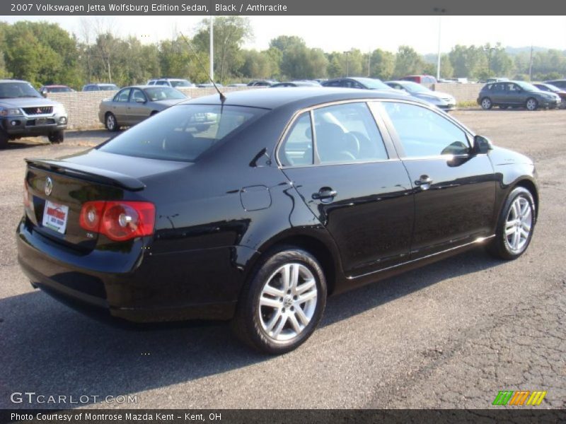 Black / Anthracite 2007 Volkswagen Jetta Wolfsburg Edition Sedan