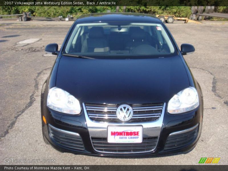 Black / Anthracite 2007 Volkswagen Jetta Wolfsburg Edition Sedan