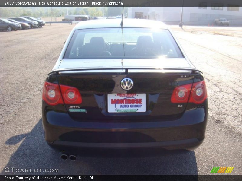 Black / Anthracite 2007 Volkswagen Jetta Wolfsburg Edition Sedan