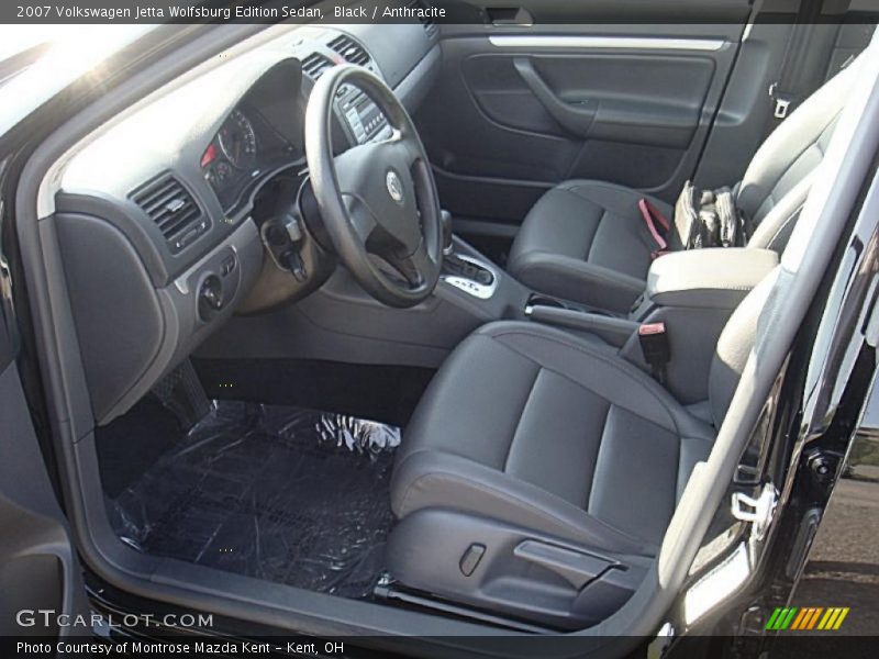 Black / Anthracite 2007 Volkswagen Jetta Wolfsburg Edition Sedan