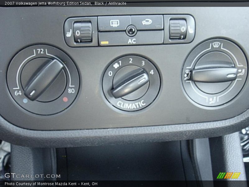 Black / Anthracite 2007 Volkswagen Jetta Wolfsburg Edition Sedan