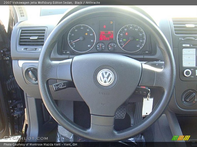 Black / Anthracite 2007 Volkswagen Jetta Wolfsburg Edition Sedan