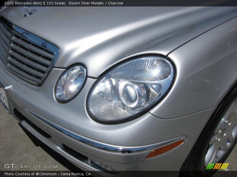 Desert Silver Metallic / Charcoal 2003 Mercedes-Benz E 320 Sedan