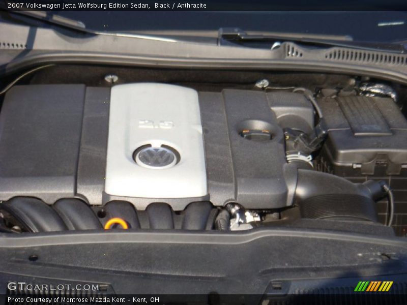 Black / Anthracite 2007 Volkswagen Jetta Wolfsburg Edition Sedan