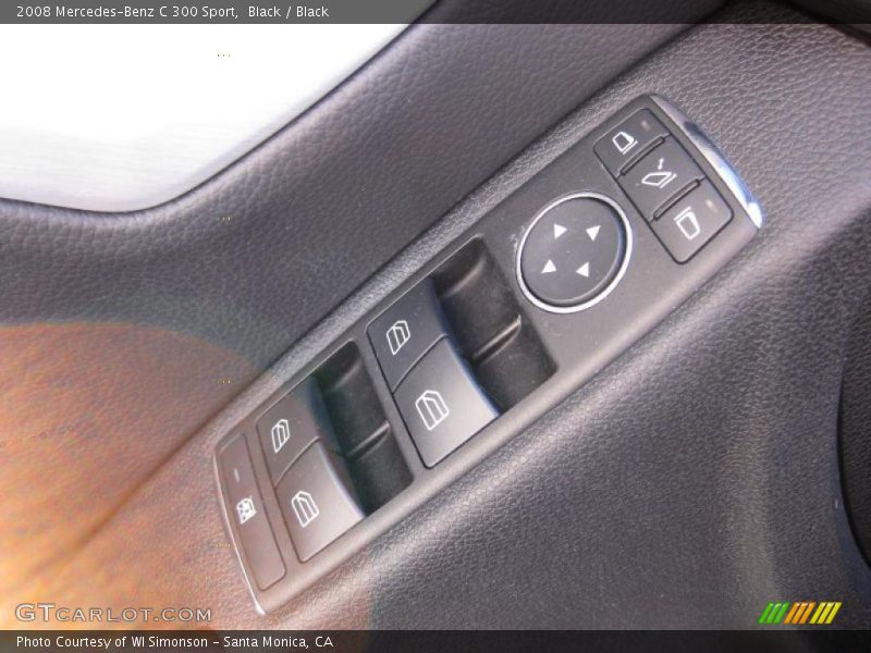 Black / Black 2008 Mercedes-Benz C 300 Sport