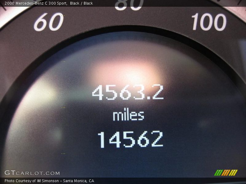 Black / Black 2008 Mercedes-Benz C 300 Sport
