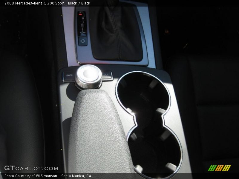 Black / Black 2008 Mercedes-Benz C 300 Sport