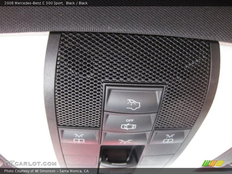 Black / Black 2008 Mercedes-Benz C 300 Sport
