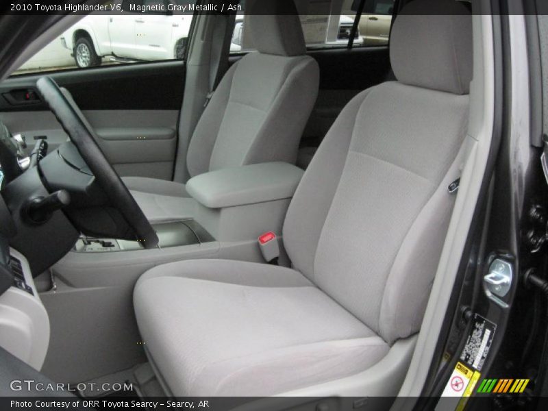 Magnetic Gray Metallic / Ash 2010 Toyota Highlander V6