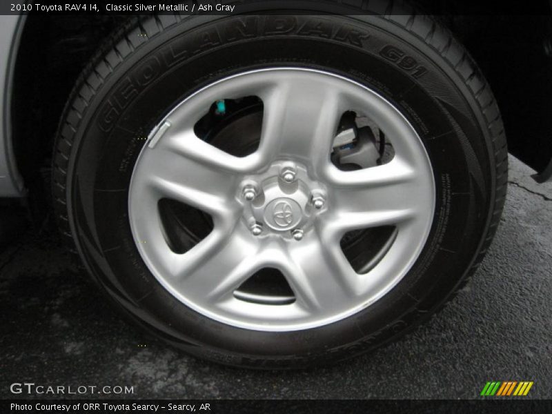 Classic Silver Metallic / Ash Gray 2010 Toyota RAV4 I4