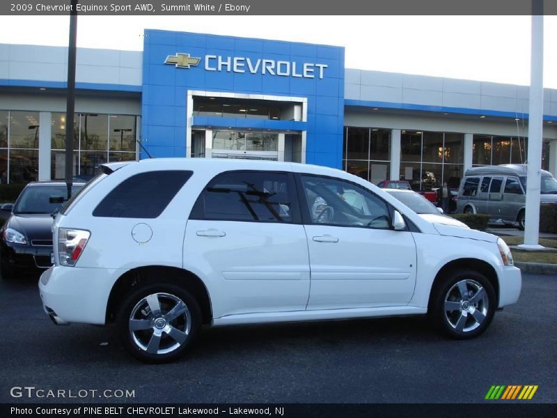 Summit White / Ebony 2009 Chevrolet Equinox Sport AWD