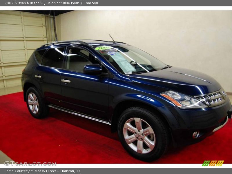 Midnight Blue Pearl / Charcoal 2007 Nissan Murano SL