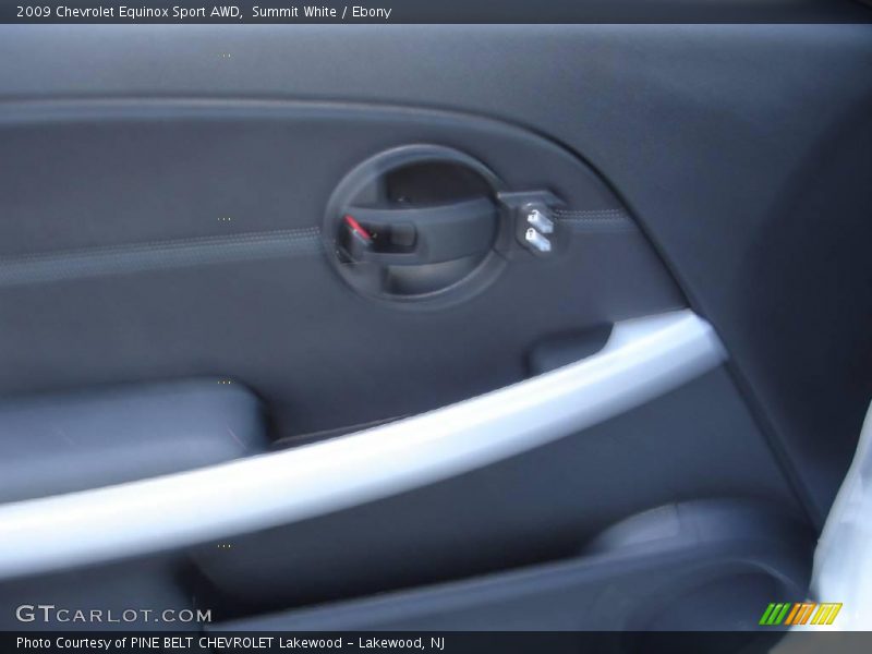 Summit White / Ebony 2009 Chevrolet Equinox Sport AWD