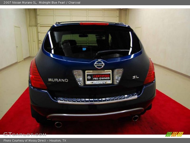 Midnight Blue Pearl / Charcoal 2007 Nissan Murano SL