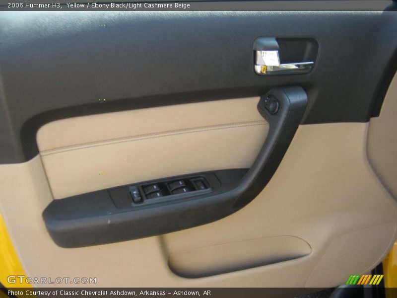 Yellow / Ebony Black/Light Cashmere Beige 2006 Hummer H3