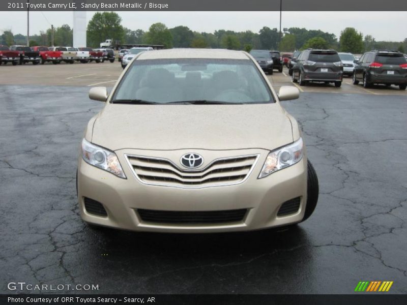 Sandy Beach Metallic / Bisque 2011 Toyota Camry LE