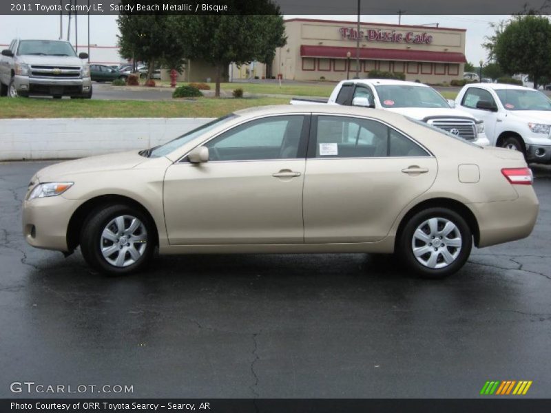 Sandy Beach Metallic / Bisque 2011 Toyota Camry LE