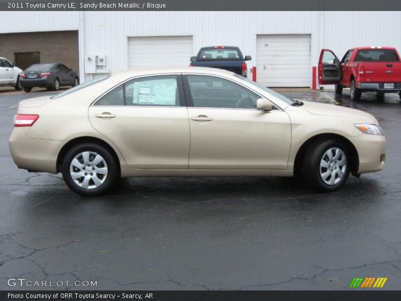 Sandy Beach Metallic / Bisque 2011 Toyota Camry LE