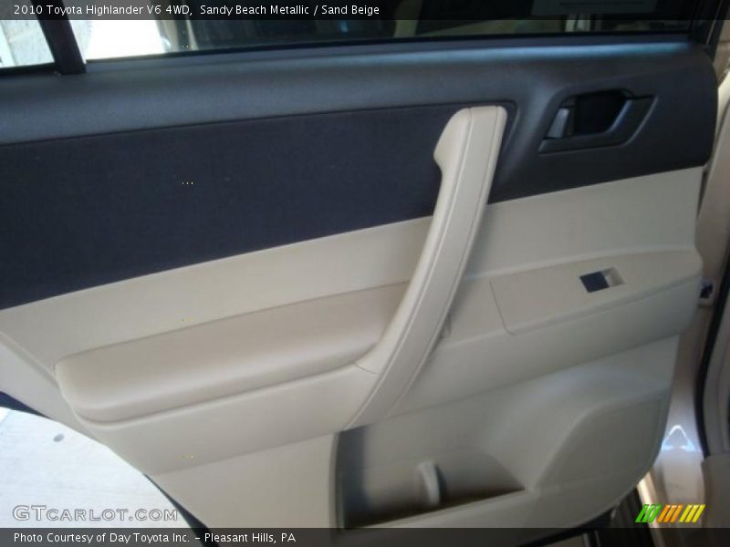 Sandy Beach Metallic / Sand Beige 2010 Toyota Highlander V6 4WD