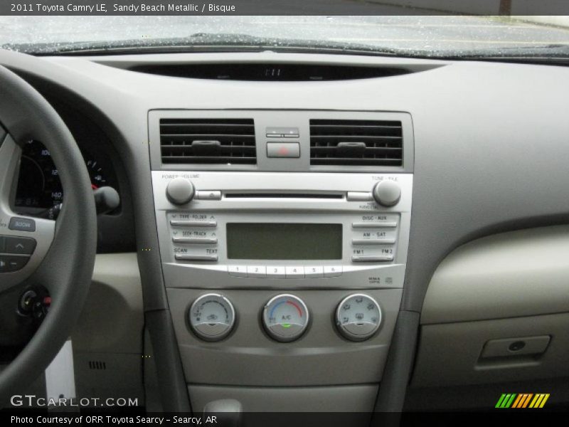 Sandy Beach Metallic / Bisque 2011 Toyota Camry LE