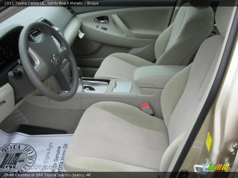 Sandy Beach Metallic / Bisque 2011 Toyota Camry LE