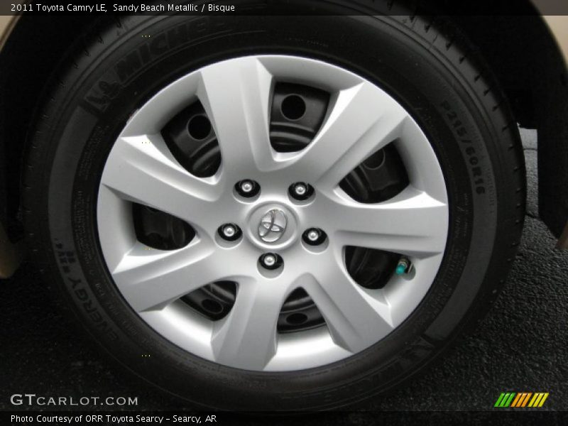 Sandy Beach Metallic / Bisque 2011 Toyota Camry LE