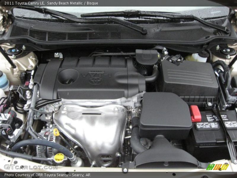 Sandy Beach Metallic / Bisque 2011 Toyota Camry LE