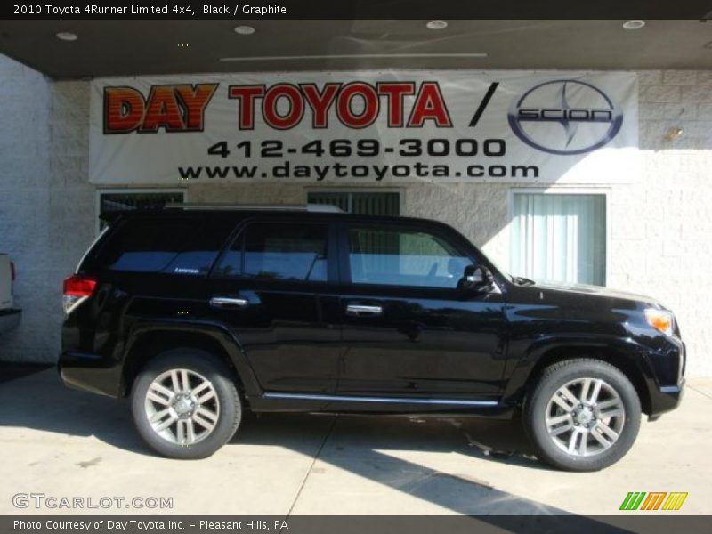 Black / Graphite 2010 Toyota 4Runner Limited 4x4