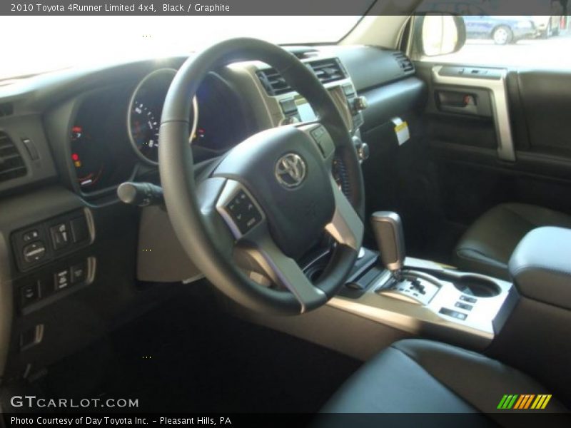 Black / Graphite 2010 Toyota 4Runner Limited 4x4