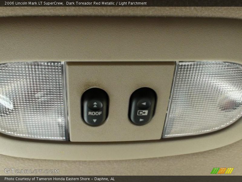 Dark Toreador Red Metallic / Light Parchment 2006 Lincoln Mark LT SuperCrew