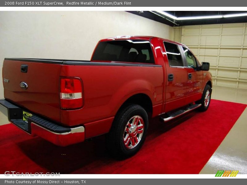 Redfire Metallic / Medium/Dark Flint 2008 Ford F150 XLT SuperCrew