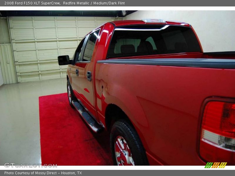 Redfire Metallic / Medium/Dark Flint 2008 Ford F150 XLT SuperCrew