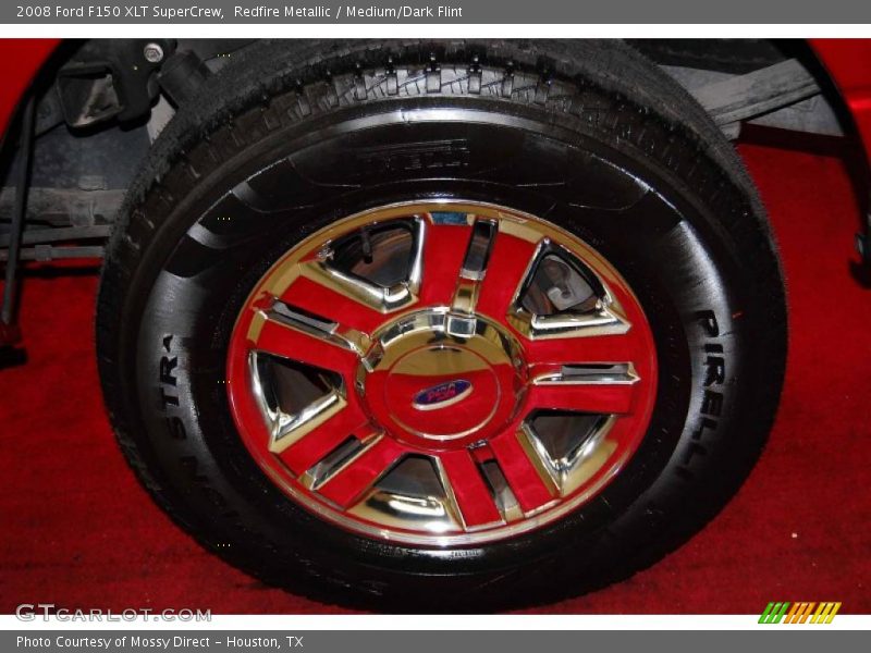 Redfire Metallic / Medium/Dark Flint 2008 Ford F150 XLT SuperCrew