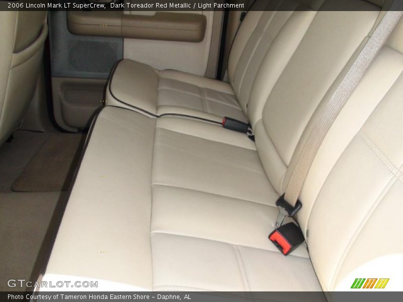 Dark Toreador Red Metallic / Light Parchment 2006 Lincoln Mark LT SuperCrew