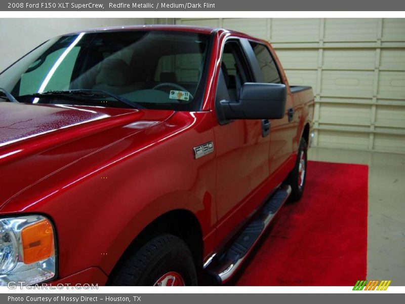 Redfire Metallic / Medium/Dark Flint 2008 Ford F150 XLT SuperCrew