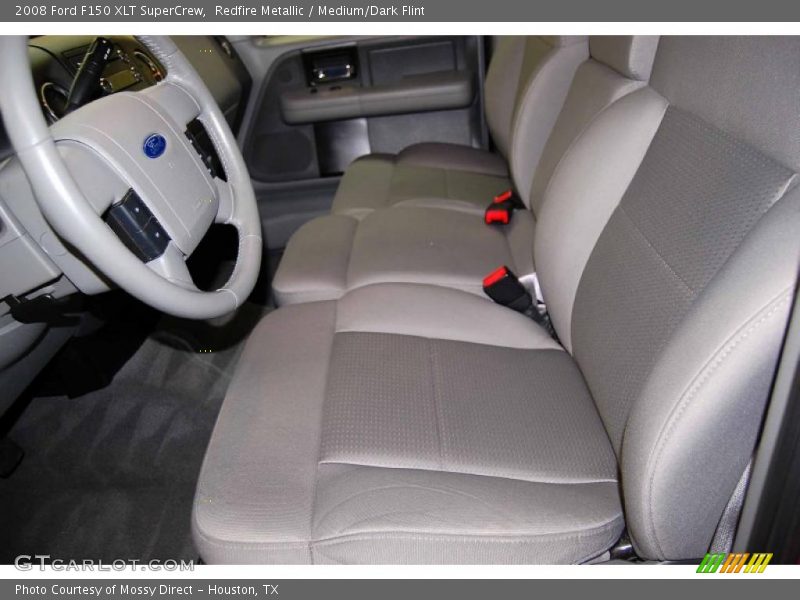 Redfire Metallic / Medium/Dark Flint 2008 Ford F150 XLT SuperCrew