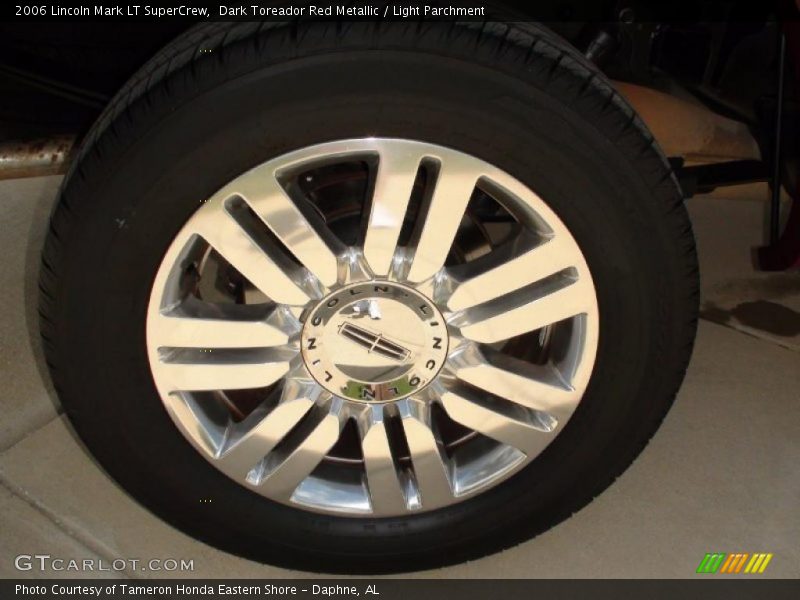 Dark Toreador Red Metallic / Light Parchment 2006 Lincoln Mark LT SuperCrew