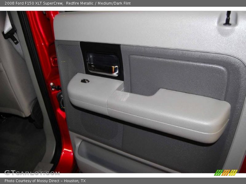 Redfire Metallic / Medium/Dark Flint 2008 Ford F150 XLT SuperCrew