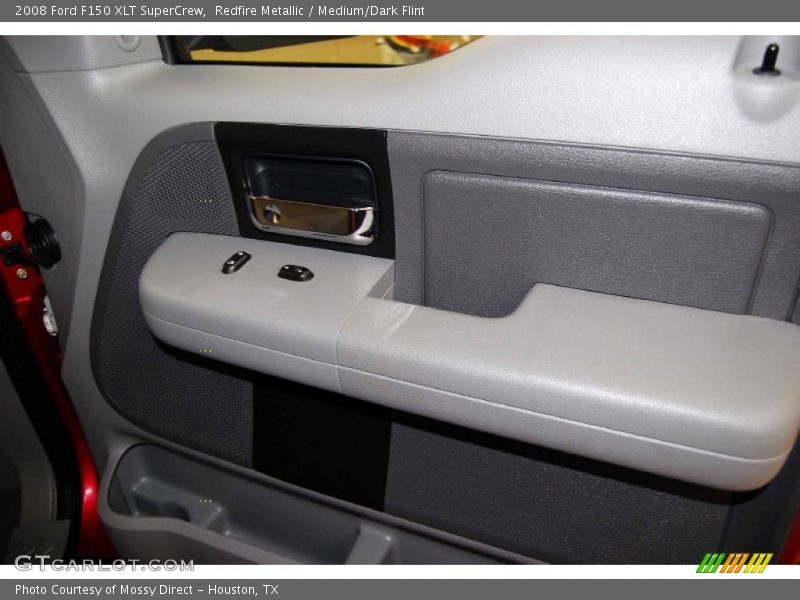 Redfire Metallic / Medium/Dark Flint 2008 Ford F150 XLT SuperCrew