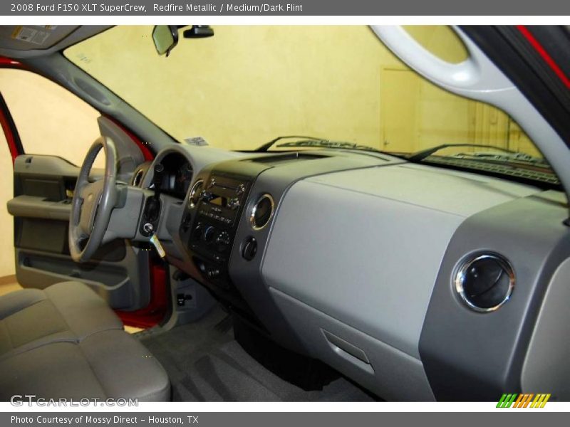 Redfire Metallic / Medium/Dark Flint 2008 Ford F150 XLT SuperCrew