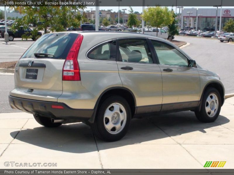 Borrego Beige Metallic / Ivory 2008 Honda CR-V LX