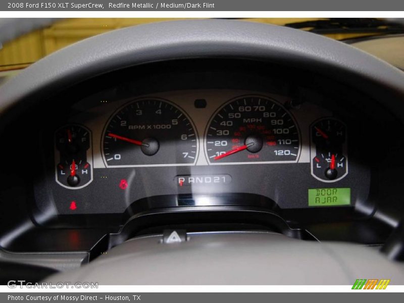 Redfire Metallic / Medium/Dark Flint 2008 Ford F150 XLT SuperCrew